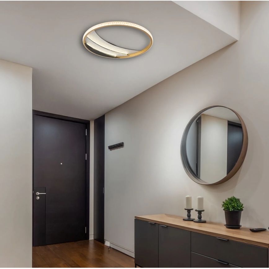 Globo - Φωτιστικό οροφής LED/24W/230V 3000/4000/6000K Ø 41 cm χρυσό