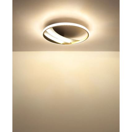 Globo - Φωτιστικό οροφής LED/24W/230V 3000/4000/6000K Ø 41 cm χρυσό