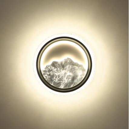 Globo - LED φωτιστικό οροφής LED/28W/230V 3000/4200/6000K διάμ. 39,5 cm ασημί