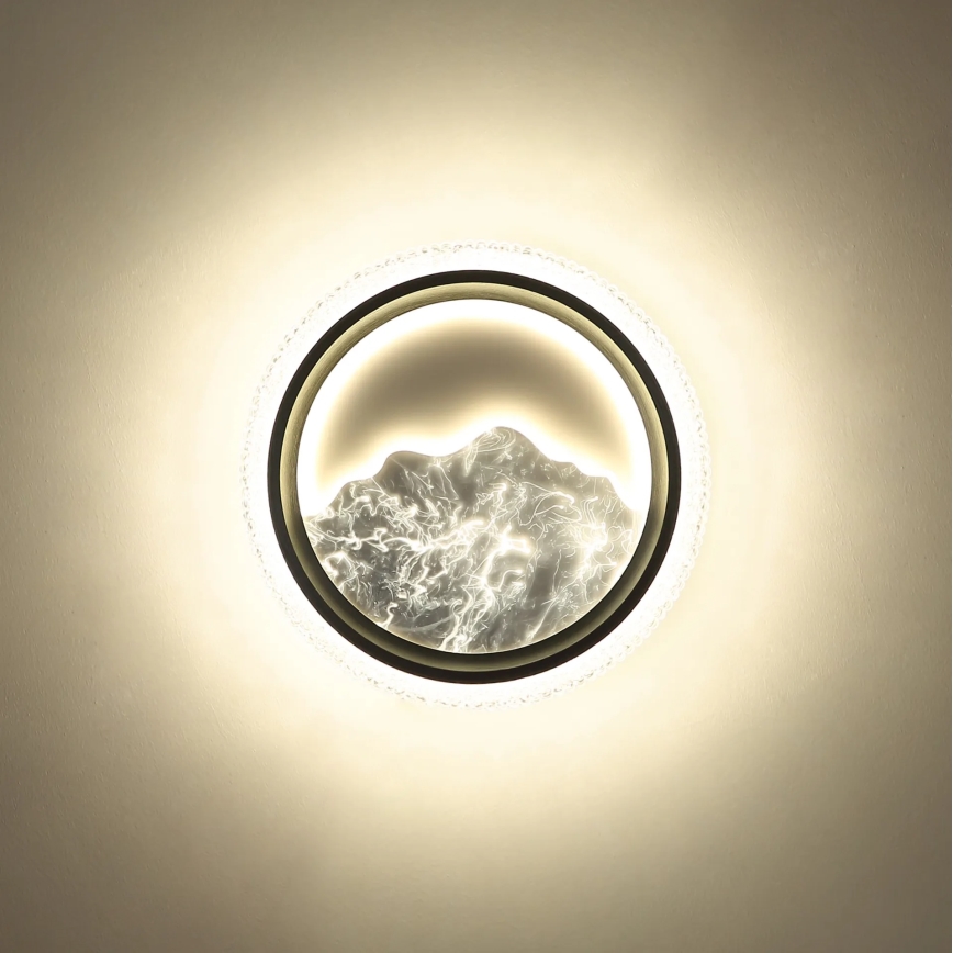 Globo - LED φωτιστικό οροφής LED/28W/230V 3000/4200/6000K διάμ. 39,5 cm ασημί