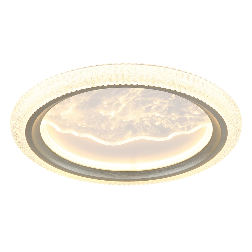Globo - LED φωτιστικό οροφής LED/28W/230V 3000/4200/6000K διάμ. 39,5 cm ασημί