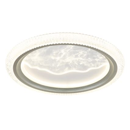 Globo - LED φωτιστικό οροφής LED/28W/230V 3000/4200/6000K διάμ. 39,5 cm ασημί