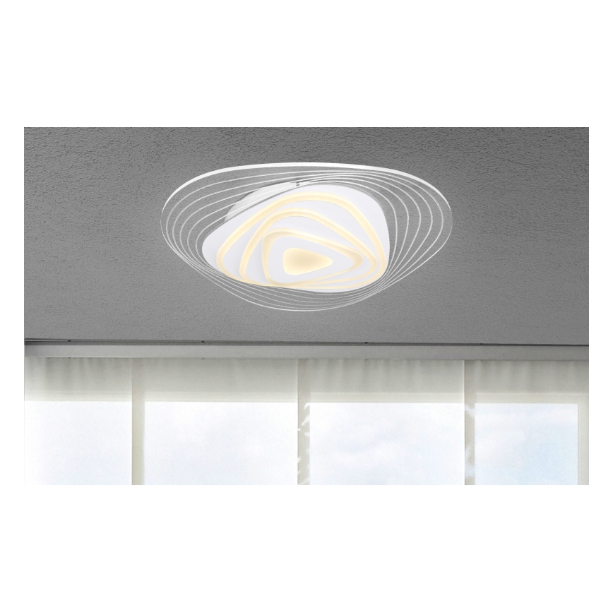 Globo - Ρυθμιζόμενο LED φωτιστικό οροφής LED/40W/230V 3000-6500K 50,2x48,8 εκ. Wi-Fi Tuya + τηλεχειριστήριο