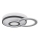 Globo 48552D4 - LED φωτιστικό οροφής BRIENNA LED/40W/230V 43x52 cm λευκό/γκρι
