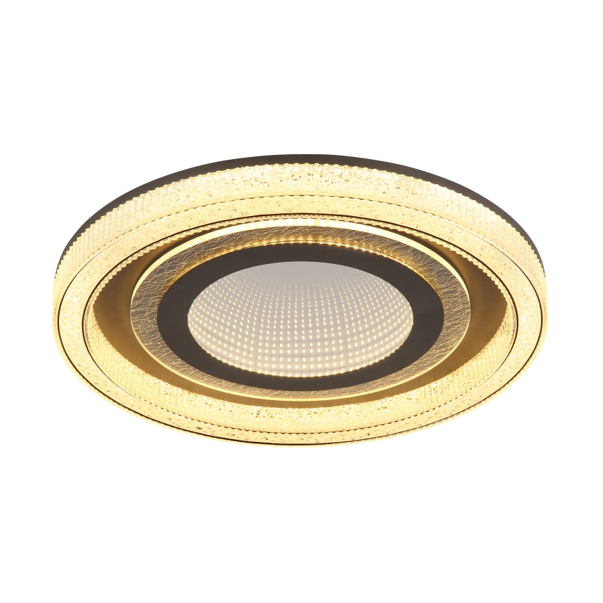 Globo - LED Dimmable φωτιστικό οροφής LED/48W/230V 2700-6000K διάμετρος 48 cm ανθρακί + τηλεχειριστήριο