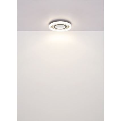 Globo - LED Dimmable φωτιστικό οροφής LED/48W/230V 2700-6000K διάμετρος 48 cm ανθρακί + τηλεχειριστήριο