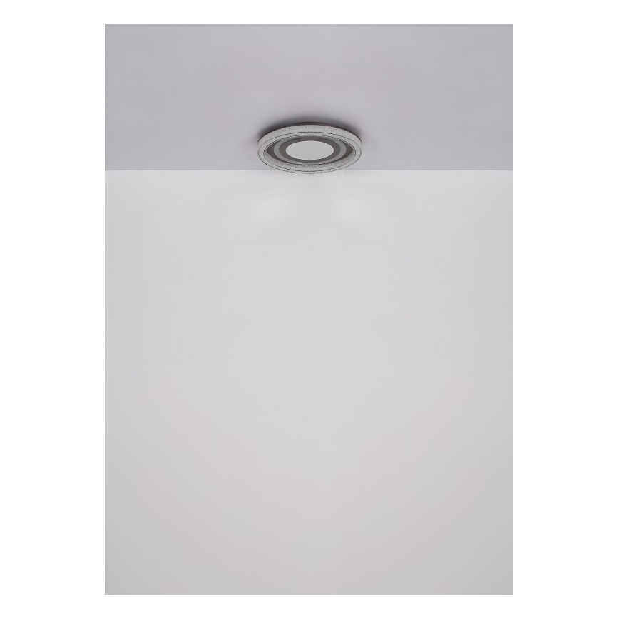 Globo - LED Dimmable φωτιστικό οροφής LED/48W/230V 2700-6000K διάμετρος 48 cm ανθρακί + τηλεχειριστήριο