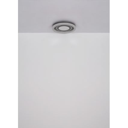 Globo - LED Ρυθμιζόμενο Φωτιστικό Οροφής LED/48W/230V 2700-6000K διάμ. 48 εκ. ανθρακί + τηλεχειριστήριο