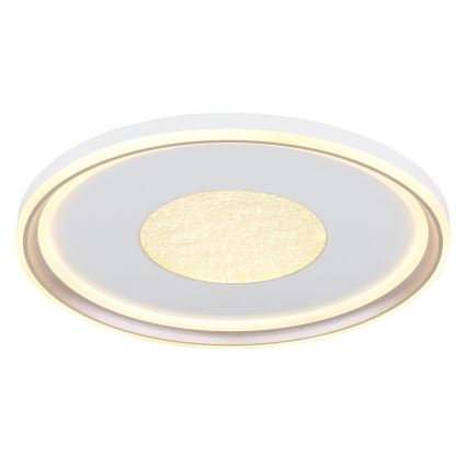 Globo - Ρυθμιζόμενο οροφής φωτιστικό LED/60W/230V 2700-6000K διάμ. 59 cm λευκό/κρεμ + τηλεχειριστήριο