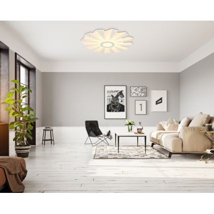 Globo - LED Dimmable φωτιστικό οροφής LED/58W/230V 2700-6000K διάμετρος 50 cm λευκό + τηλεχειριστήριο