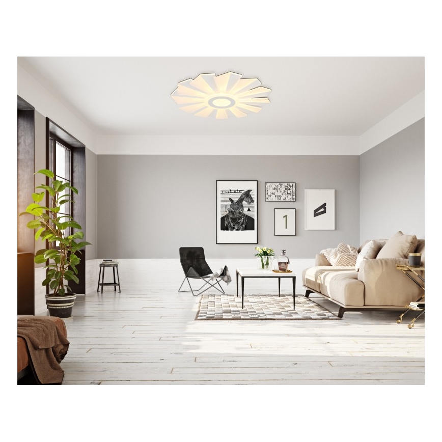 Globo - LED Dimmable φωτιστικό οροφής LED/58W/230V 2700-6000K διάμετρος 50 cm λευκό + τηλεχειριστήριο