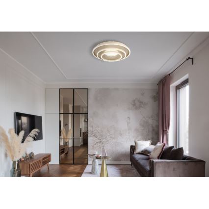 Globo - Φωτιστικό οροφής LED, 40W/230V, 3000/4000/6000K, Ø 51 εκ., μπεζ