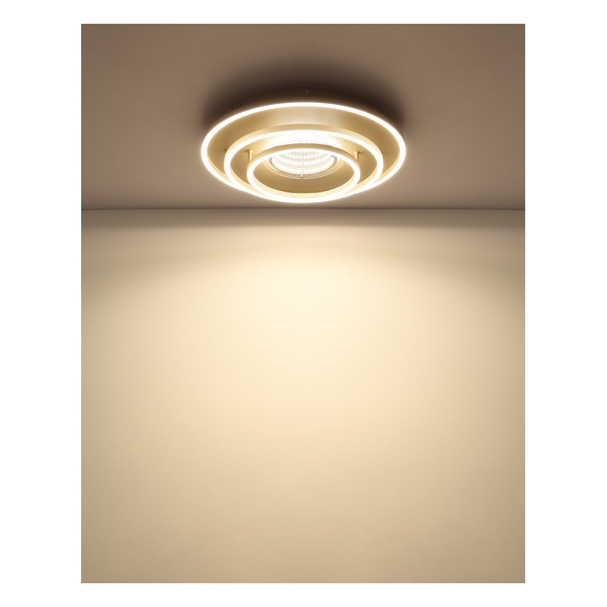 Globo - Φωτιστικό οροφής LED, 40W/230V, 3000/4000/6000K, Ø 51 εκ., μπεζ