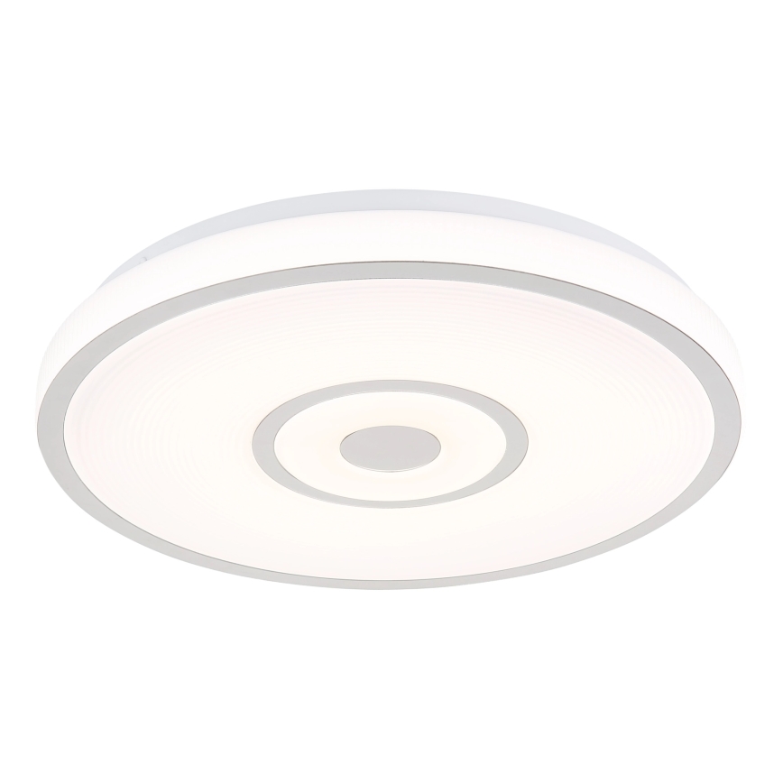 Globo - Φωτιστικό οροφής LED/24W/230V 3000/4000/6000K Ø 38 cm λευκό/ματ χρώμιο