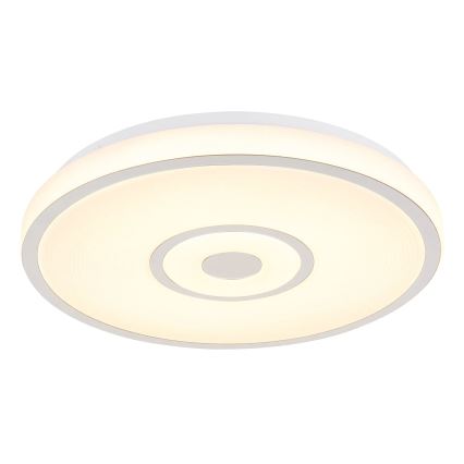 Globo - Φωτιστικό οροφής LED/24W/230V 3000/4000/6000K Ø 38 cm λευκό/ματ χρώμιο