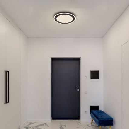 Globo - Φωτιστικό οροφής LED LED/24W/230V 4000K διάμετρος 34 cm μαύρο