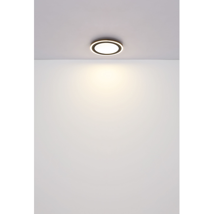Globo - Φωτιστικό οροφής LED LED/24W/230V 4000K διάμετρος 34 cm μαύρο