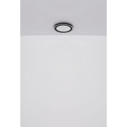 Globo - Φωτιστικό οροφής LED LED/24W/230V 4000K διάμετρος 34 cm μαύρο