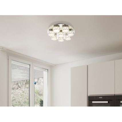 Globo - LED Dimmable φωτιστικό οροφής LED/64W/230V 4000K διάμετρος 50 cm