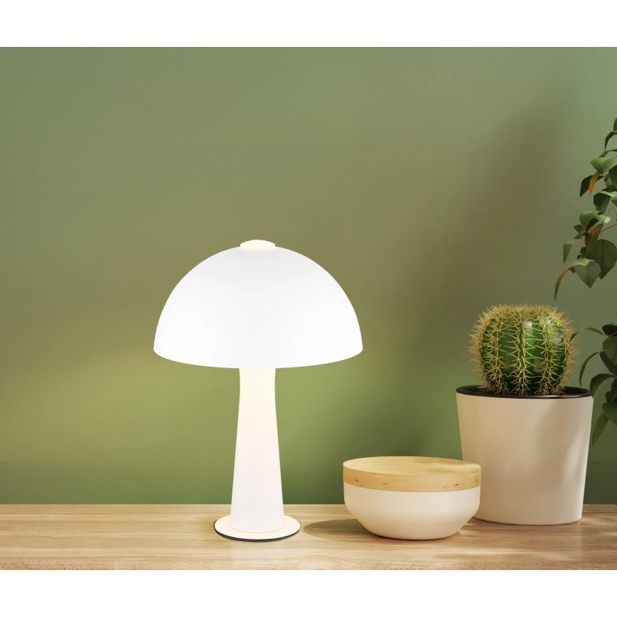 Globo - Επιτραπέζιο φωτιστικό 1xE14/25W/230V λευκό