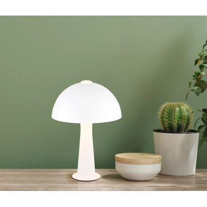 Globo - Επιτραπέζιο φωτιστικό 1xE14/25W/230V λευκό