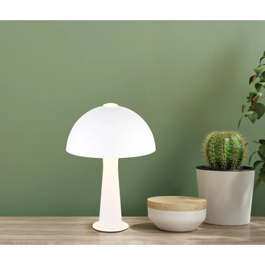 Globo - Επιτραπέζιο φωτιστικό 1xE14/25W/230V λευκό