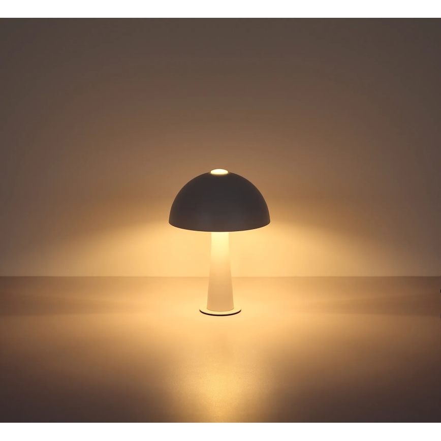 Globo - Επιτραπέζιο φωτιστικό 1xE14/25W/230V λευκό