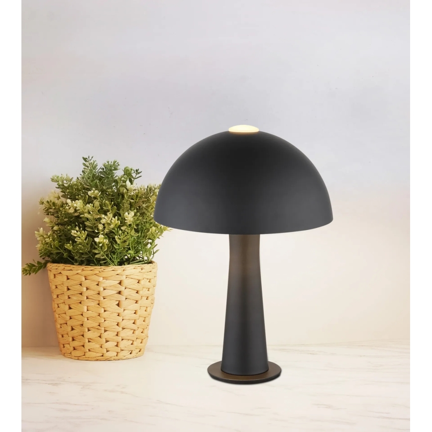 Globo - Επιτραπέζιο φωτιστικό 1xE14/25W/230V μαύρο