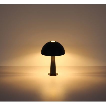 Globo - Επιτραπέζιο φωτιστικό 1xE14/25W/230V μαύρο