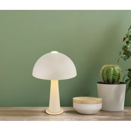Globo - Επιτραπέζιο φωτιστικό 1xE14/25W/230V μπεζ