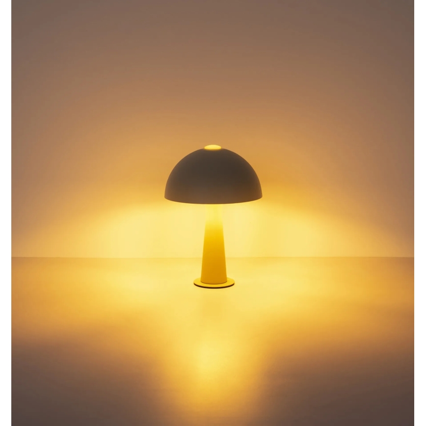 Globo - Επιτραπέζιο φωτιστικό 1xE14/25W/230V μπεζ