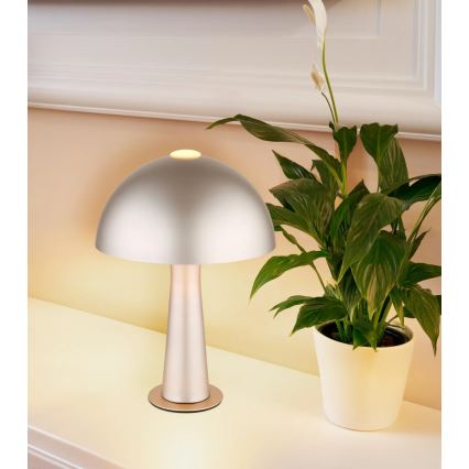 Globo - Επιτραπέζιο φωτιστικό 1xE14/25W/230V εκρού