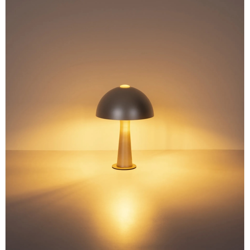 Globo - Επιτραπέζιο φωτιστικό 1xE14/25W/230V εκρού