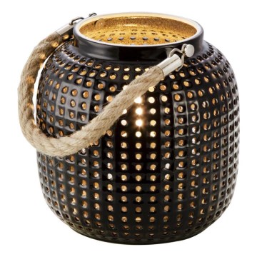 Globo 50770108 - Διακοσμητικό επιτραπέζιο φωτιστικό BOLA 1xE14/40W/230V μαύρο