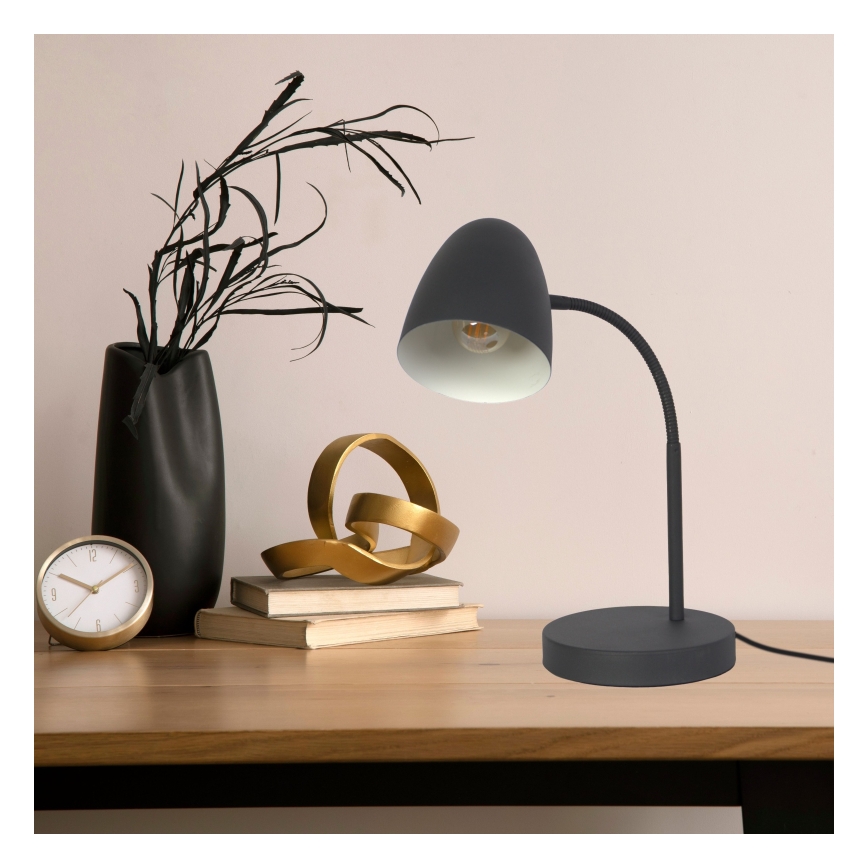 Globo - Eπιτραπέζιο φωτιστικό 1xE14/25W/230V μαύρο