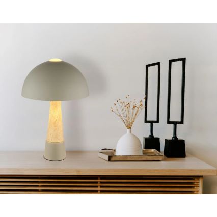 Globo - Επιτραπέζιο φωτιστικό 1xE27ILLU/40W/230V γκρι