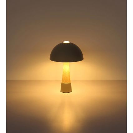 Globo - Επιτραπέζιο φωτιστικό 1xE27ILLU/40W/230V γκρι