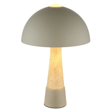 Globo - Επιτραπέζιο φωτιστικό 1xE27ILLU/40W/230V γκρι