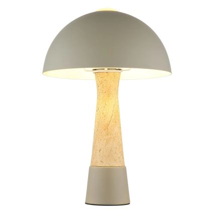 Globo - Επιτραπέζιο φωτιστικό 1xE27ILLU/40W/230V γκρι