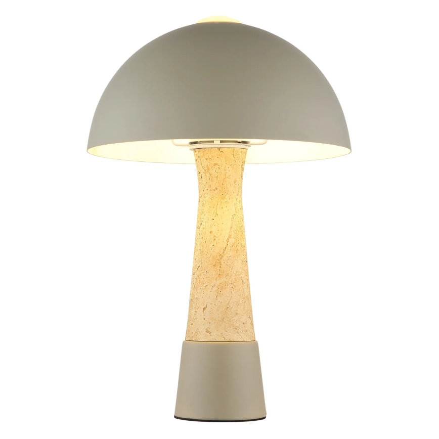Globo - Επιτραπέζιο φωτιστικό 1xE27ILLU/40W/230V γκρι