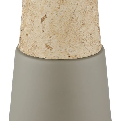 Globo - Επιτραπέζιο φωτιστικό 1xE27ILLU/40W/230V γκρι