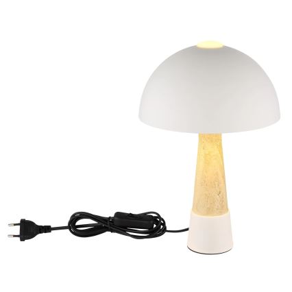 Globo - Επιτραπέζιο φωτιστικό 1xE27ILLU/40W/230V εκρού