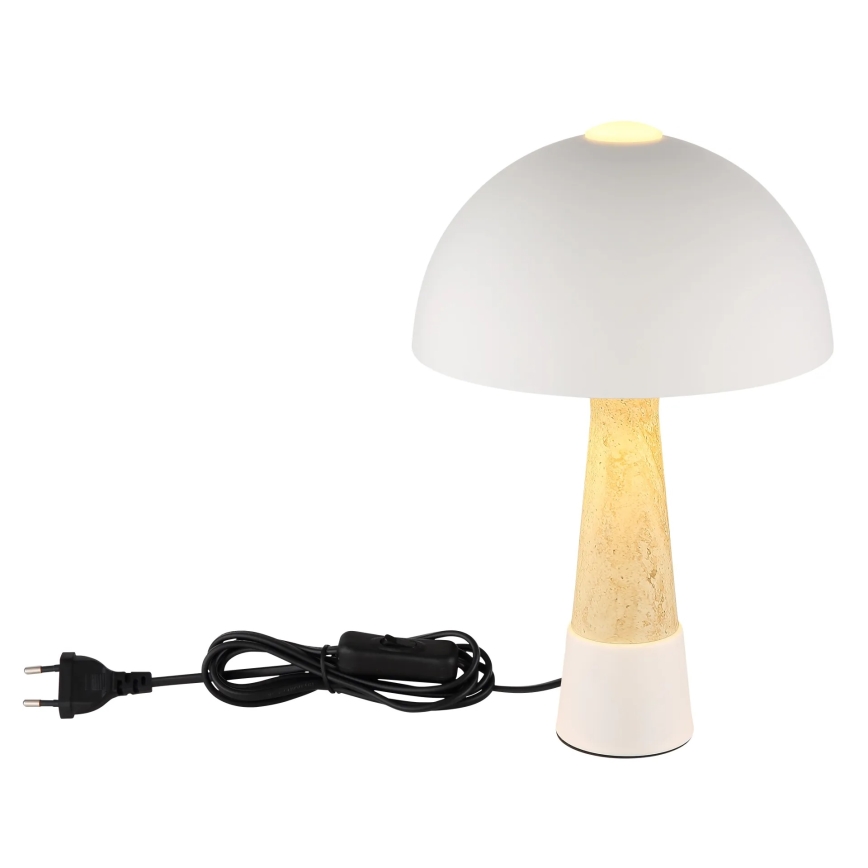 Globo - Επιτραπέζιο φωτιστικό 1xE27ILLU/40W/230V εκρού