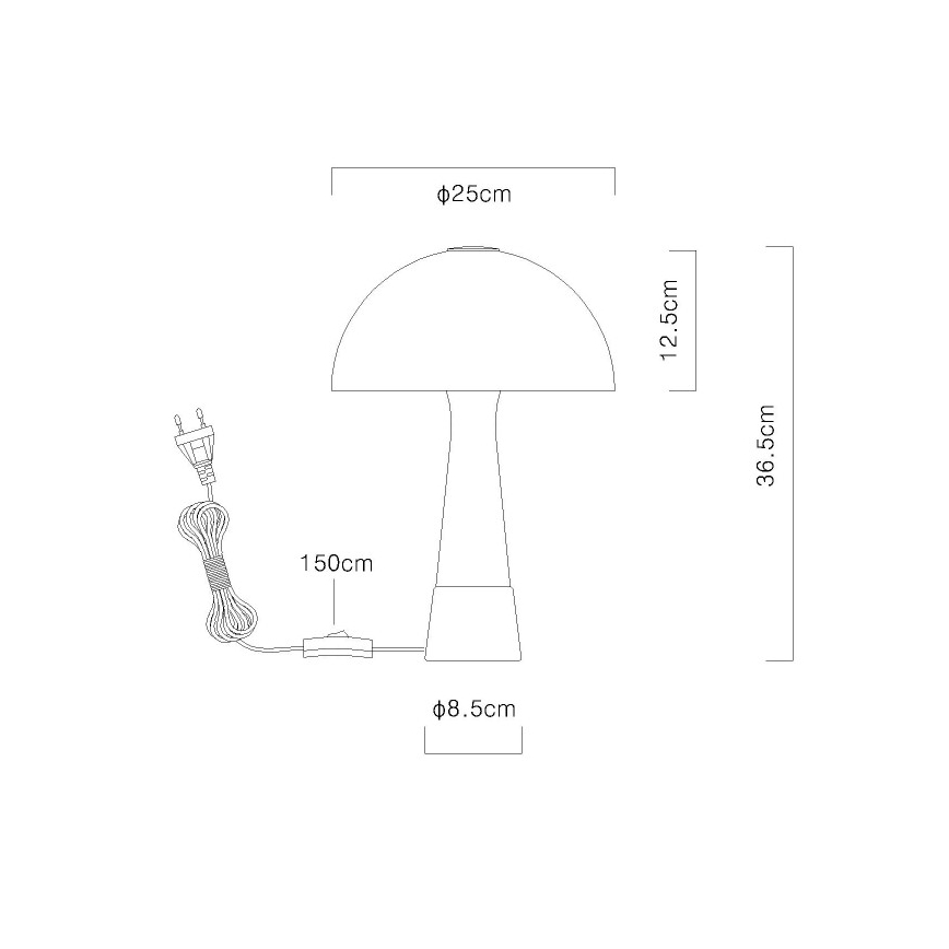 Globo - Επιτραπέζιο φωτιστικό 1xE27ILLU/40W/230V πράσινο