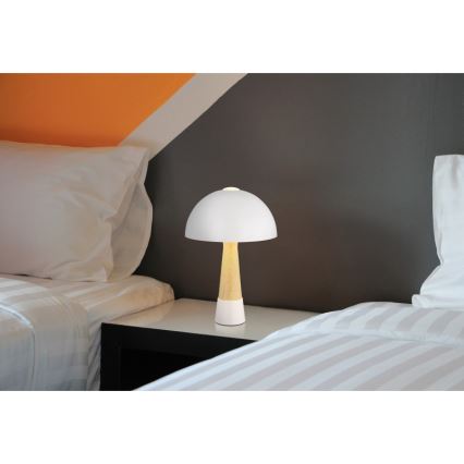 Globo - Επιτραπέζιο φωτιστικό 1xE27ILLU/40W/230V λευκό