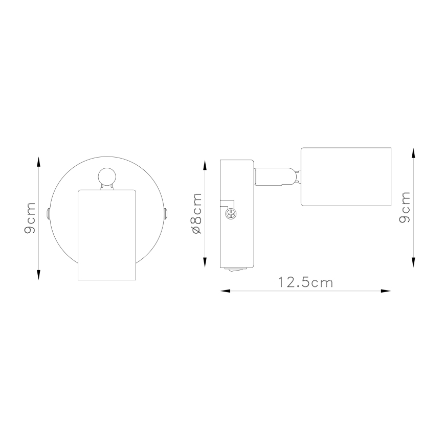 Globo - Προβολέας τοίχου 1xE27/60W/230V