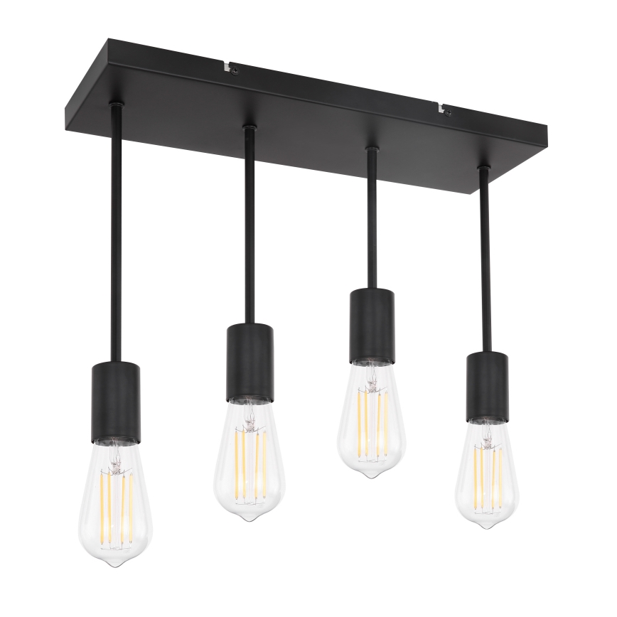 Globo - Πολύφωτο με συρματόσχοινο 4xE27/60W/230V