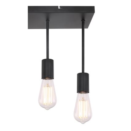 Globo - Πολύφωτο με συρματόσχοινο 4xE27/60W/230V