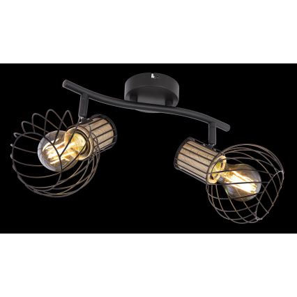 Globo - Φωτιστικό σποτ 2×E27/40W/230V