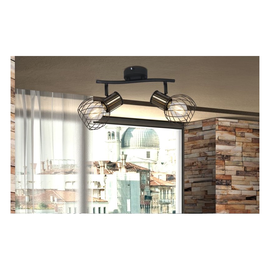 Globo - Φωτιστικό σποτ 2xE27/40W/230V